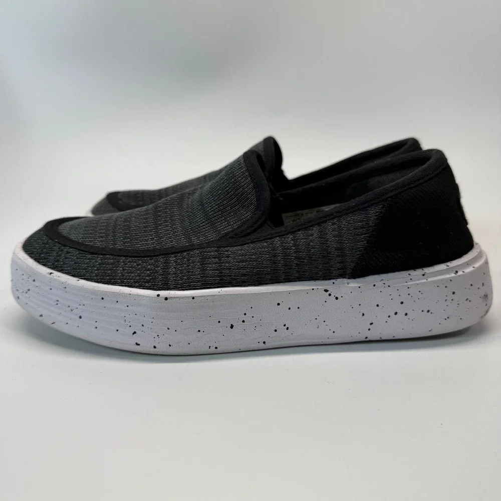 Hey Dude Sunapee W Sport Mesh Slip Pull On Shoe 40241-001 Black Women 7 - Picture 2 of 14